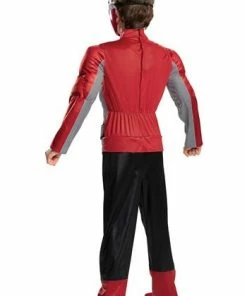 Fun.com Power Rangers Beast Morphers Kids Red Ranger Classic Cosplay Halloween Costume