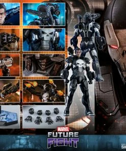 The Punisher War Machine Armor Sixth Scale Figure By Hot Toys Video Game Masterpiece Series - MARVEL Future Fight