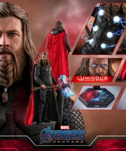Thor Sixth Scale Figure By Hot Toys Avengers: Endgame - Movie Masterpiece Series