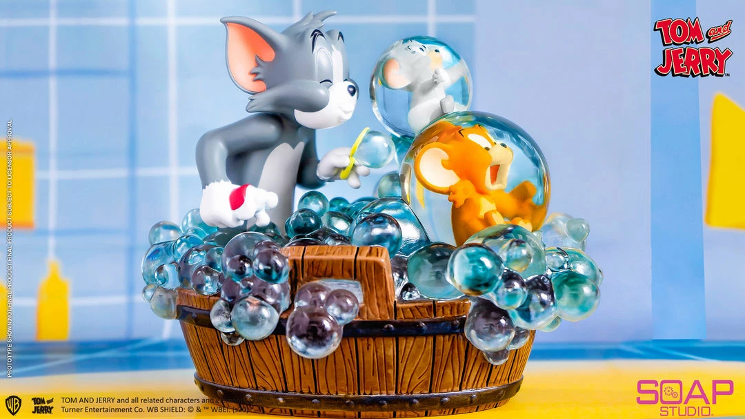 Outlet ๐งจ Tom And Jerry - Bath Time Statue By Soap Studio Looney Tunes ๐ 2 Tom And Jerry - Bath Time Statue By Soap Studio Looney Tunes