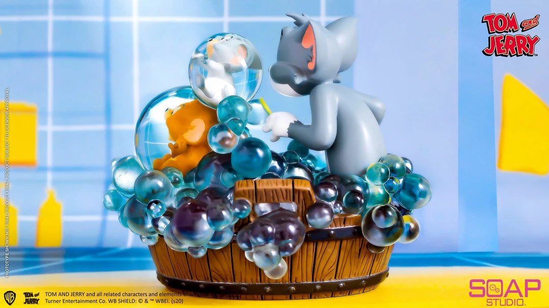 Outlet ๐งจ Tom And Jerry - Bath Time Statue By Soap Studio Looney Tunes ๐ 6 Tom And Jerry - Bath Time Statue By Soap Studio Looney Tunes