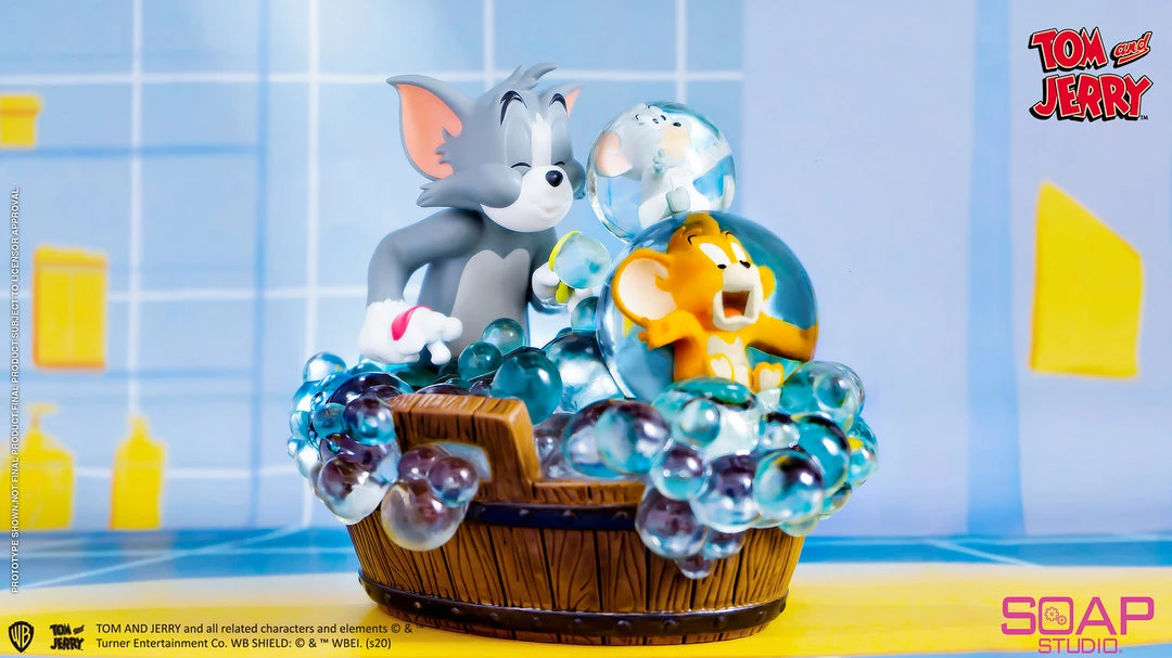 Outlet ๐งจ Tom And Jerry - Bath Time Statue By Soap Studio Looney Tunes ๐ 8 Tom And Jerry - Bath Time Statue By Soap Studio Looney Tunes