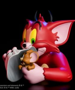 Tom And Jerry (Devil Version) Bust By Soap Studio Glow In The Dark Looney Tunes