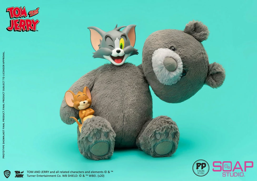 Brand new ๐ Tom And Jerry Plush Teddy Bear (Charcoal Gray) Collectible Figure By Soap Studio ๐ฅ 4 Tom And Jerry Plush Teddy Bear (Charcoal Gray) Collectible Figure By Soap Studio
