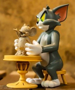 Tom And Jerry - The Sculptor Statue By Soap Studio SIDESHOW COLLECTIBLES