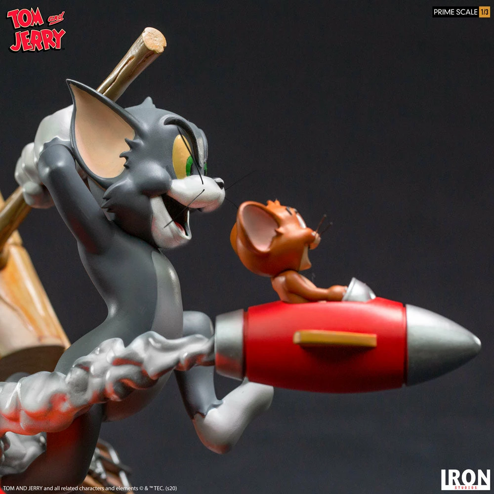 Flash Sale 🎁 Tom & Jerry Statue By Iron Studios Prime Scale 1:3 😍 12 Tom & Jerry Statue By Iron Studios Prime Scale 1:3