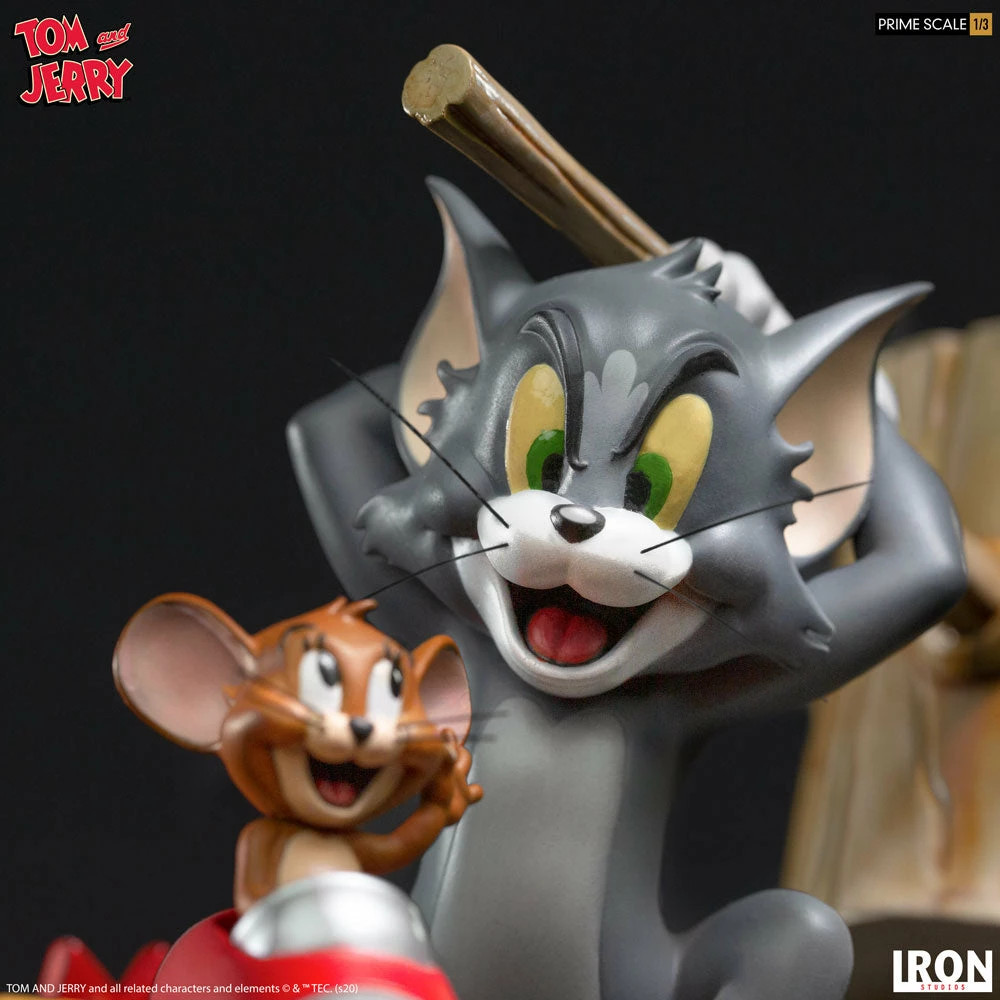 Flash Sale 🎁 Tom & Jerry Statue By Iron Studios Prime Scale 1:3 😍 11 Tom & Jerry Statue By Iron Studios Prime Scale 1:3