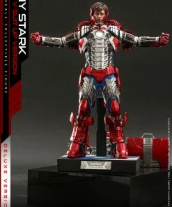 Tony Stark (Mark V Suit Up Version) Deluxe Sixth Scale Figure By Hot Toys Movie Masterpiece Series – Iron Man 2