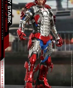 Tony Stark (Mark V Suit Up Version) Deluxe Sixth Scale Figure By Hot Toys Movie Masterpiece Series – Iron Man 2