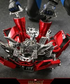 Tony Stark (Mark V Suit Up Version) Deluxe Sixth Scale Figure By Hot Toys Movie Masterpiece Series – Iron Man 2