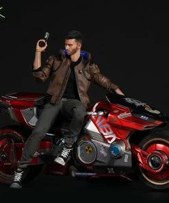 Sixth Scale Collectible Figures V Male And Yaiba Kusanagi Sixth Scale Figure Set By PureArts Cybepunk 2077