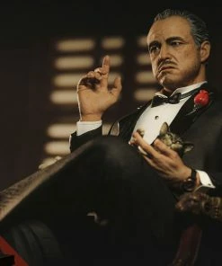 Hot Pop Stars And Celebrity's Vito Andolini Corleone (1972) Statue By Damtoys The Godfather