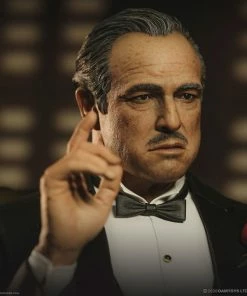 Hot Pop Stars And Celebrity's Vito Andolini Corleone (1972) Statue By Damtoys The Godfather