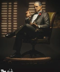 Hot Pop Stars And Celebrity's Vito Andolini Corleone (1972) Statue By Damtoys The Godfather