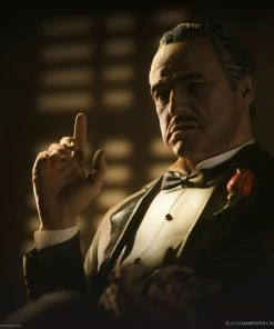 Hot Pop Stars And Celebrity's Vito Andolini Corleone (1972) Statue By Damtoys The Godfather