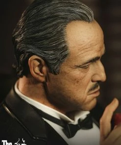 Hot Pop Stars And Celebrity's Vito Andolini Corleone (1972) Statue By Damtoys The Godfather