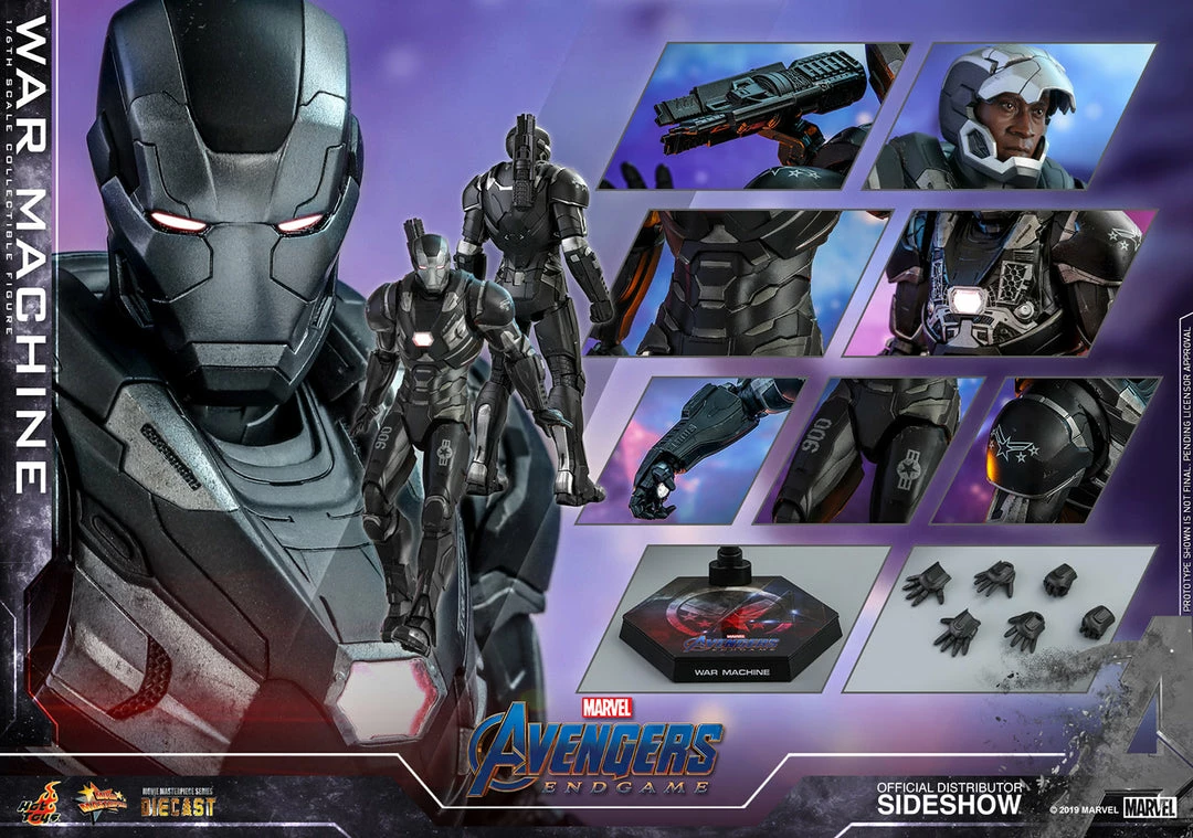 Brand new ๐คฉ War Machine Sixth Scale Figure By Hot Toys DIECAST - Avengers: Endgame - Movie Masterpiece Series ๐ 18 War Machine Sixth Scale Figure By Hot Toys DIECAST - Avengers: Endgame - Movie Masterpiece Series
