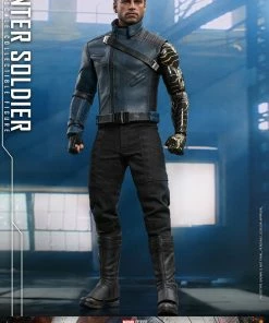 Winter Soldier Sixth Scale Figure By Hot Toys Television Masterpiece Series - The Falcon And The Winter Soldier Avengers Earth's Heroes