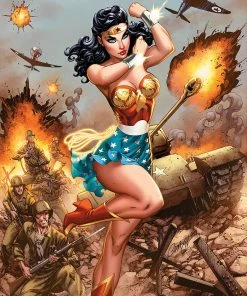 Discount 🔔 Wonder 👩 Woman #750: WWII Art Print By J. Scott Campbell Sideshow Collectibles Art Work Murals & Prints ✨ 7 Wonder Woman #750: WWII Art Print By J. Scott Campbell Sideshow Collectibles Art Work Murals & Prints