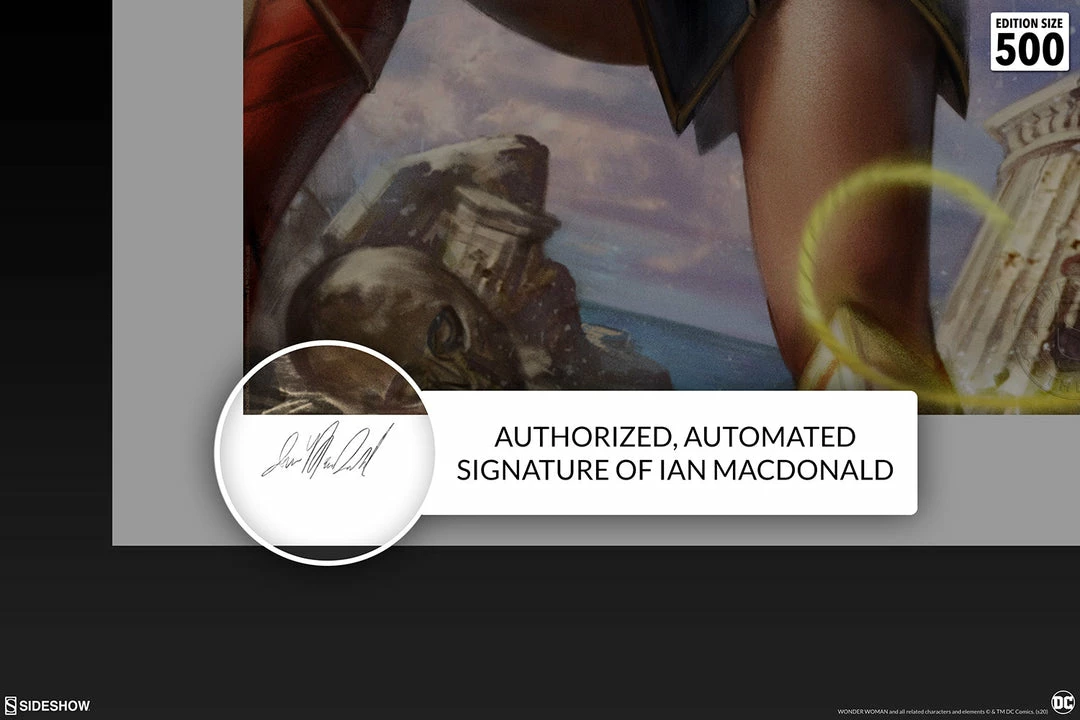 Buy π€© Wonder π© Woman #755 Fine Art Print By Artist Ian MacDonald. Art Print By Sideshow Collectibles π 3 Wonder Woman #755 Fine Art Print By Artist Ian MacDonald. Art Print By Sideshow Collectibles