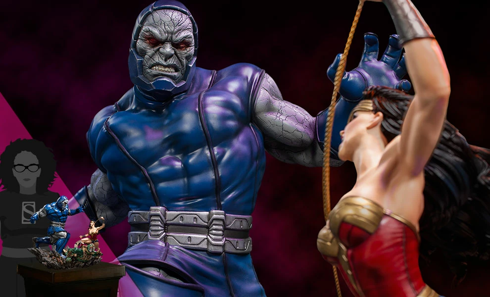 New 🎁 Wonder 👩 Woman Vs Darkseid Diorama 1/6 – DC Comics By Ivan Reis Iron Studios ⌛ 1 Wonder Woman Vs Darkseid Diorama 1/6 – DC Comics By Ivan Reis Iron Studios