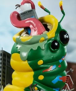 Wrath Of Wormzilla! Designer Collectible Toy By Unruly Industries™ By Mike