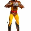 Halloweeencostumes.com X-Men Adult Wolverine Brown Costume Marvel Cosplay, Halloween Costumes